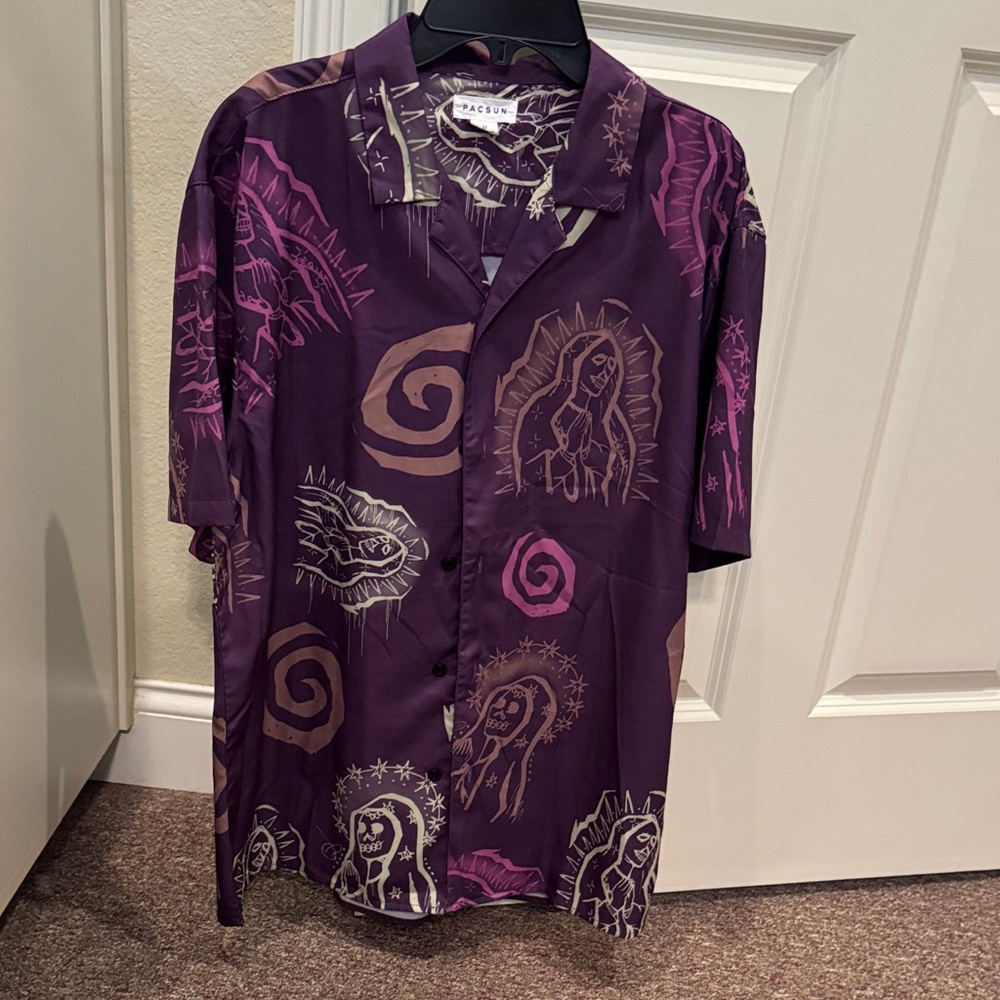 PacSun Violet Graphic Shirt